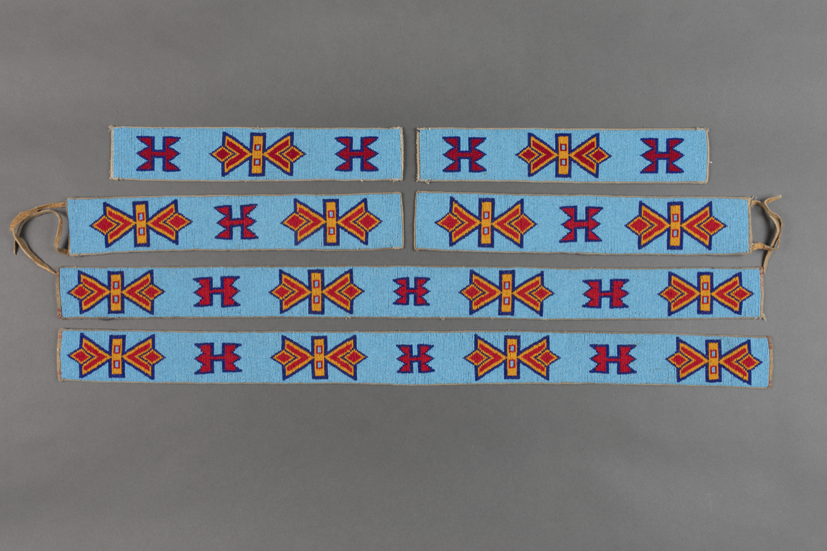 beaded strip